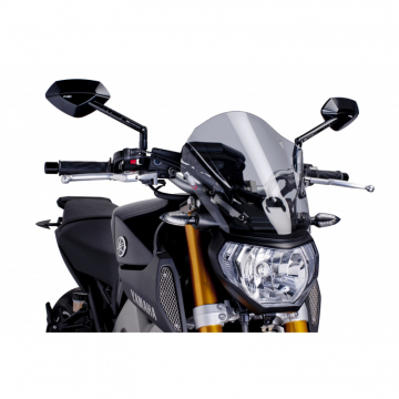 view Puig 6861 Windshield for Yamaha FZ-09 (2013-current)