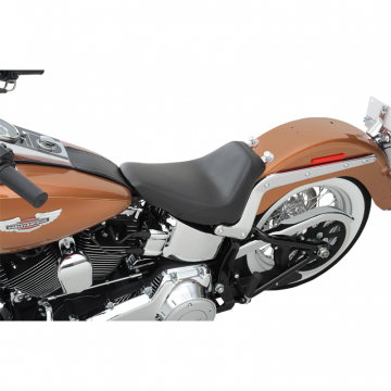 view Saddlemen Renegade S3 Seat, Black Saddlehyde for Harley-Davidson FLSTC / FLSTN
