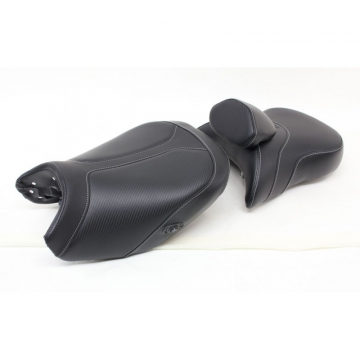 view Saddlemen Adventure Heated Tour Seat with Lumbar Rest, 2 pc, 2 up for BMW R1200GS LC