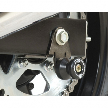 view R&G CR0043BK Offset Cotton Reel Swingarm Spools for Suzuki GW250 Inazuma (2013-current)