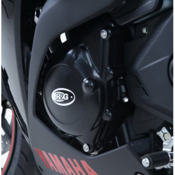 view R&G ECC0184BK Engine Case Cover, Left for Yamaha YZF-R3 (2015-current)