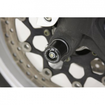 view R&G FP0096BK Front Axle Sliders / Protectors for Honda VFR1200F (2010-2014)