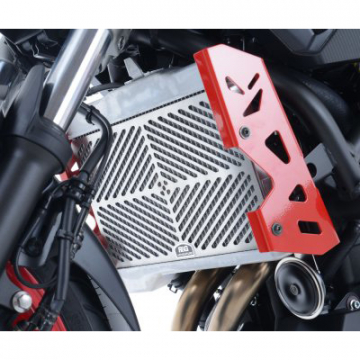view R&G SRG0035SS Stainless Steel Radiator Guard for Triumph Tiger 800 XRX and XCX