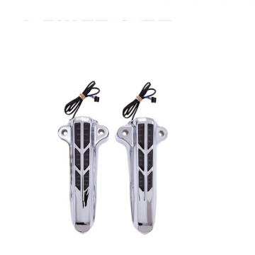 view Ciro 43001 Lighted Forkini Lower Leg Covers for Harley FLHT, FLHX and FLHR (2014-current)