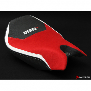 view Luimoto 1203101 R Edition DP Rider Seat Cover for Ducati Panigale 1199 (2011-2015)