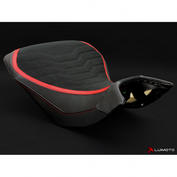 view Luimoto 1331101 Team Italia Rider Seat Cover for Ducati Multistrada (2015-current)
