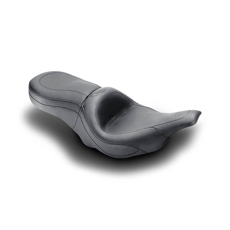 Mustang 75454 One Piece Sport Touring Smooth Seat for Harley-Davidson ...