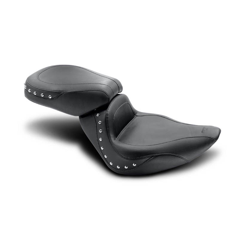 Mustang 76252 Sport Touring Solo Seat, Studs for Harley-Davidson ...