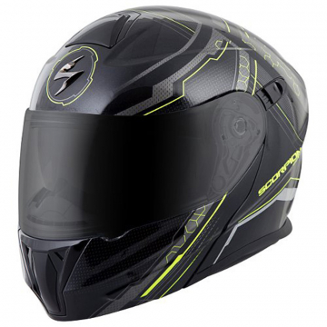 view Scorpion EXO-GT920 Satellite Helmet, Neon