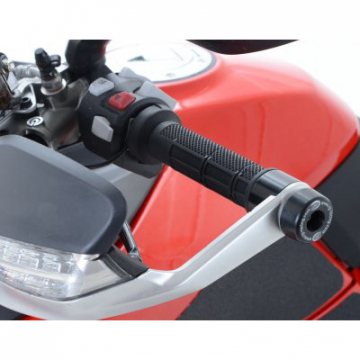 view R&G BE0098BK Bar End Sliders for Ducati Multistrada 1200 / 1200S (2015-current)