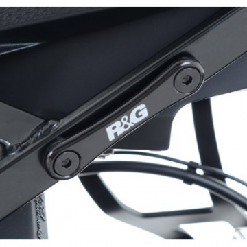 view R&G BLP0047BK Rear Foot Rest Blanking Plate for BMW S1000XR (2015-2019) & Trident 660
