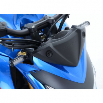 view R&G FAP0011BK Front Indicator Adapters for GSX-S1000 (2015-current)