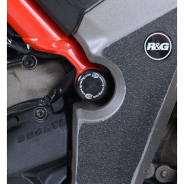 view R&G FI0111BK Upper Frame Plug, LHS for Ducati Multistrada 950/1200/1260 & DesertX