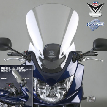 view National Cycle N20200 VStream Windshield with Mounting Kit - Suzuki GSX1250 Bandit 07-10