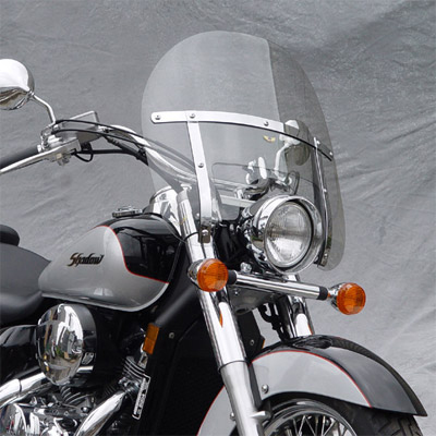 National Cycle N2270 Wide Frame Heavy Duty Chopped Windshield for ...