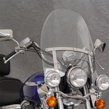 National Cycle N2220 Narrow Frame Heavy Duty Custom Windshield Kawasaki with Optional Mounting Kit