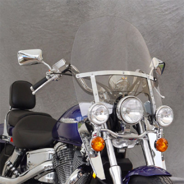 view National Cycle N2210 Wide Frame Heavy Duty Touring Windshield for Honda with Optional Mounting Kit